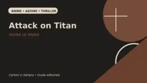 Attack on Titan - grafica editoriale per la guida