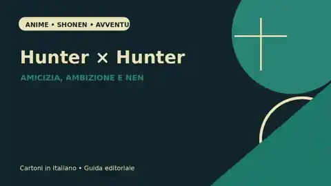 Hunter × Hunter - grafica editoriale per la guida