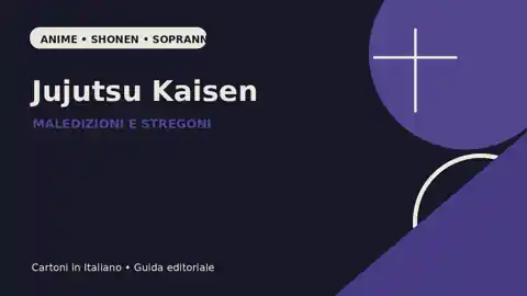 Jujutsu Kaisen - grafica editoriale per la guida